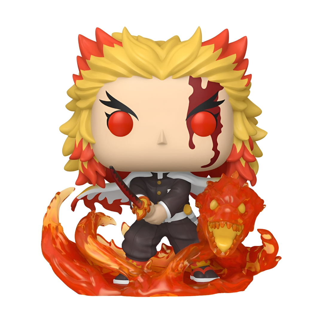 Funko Pop Kyojuro Rengoku Ensangrentado Demon Slayer The Comic Store