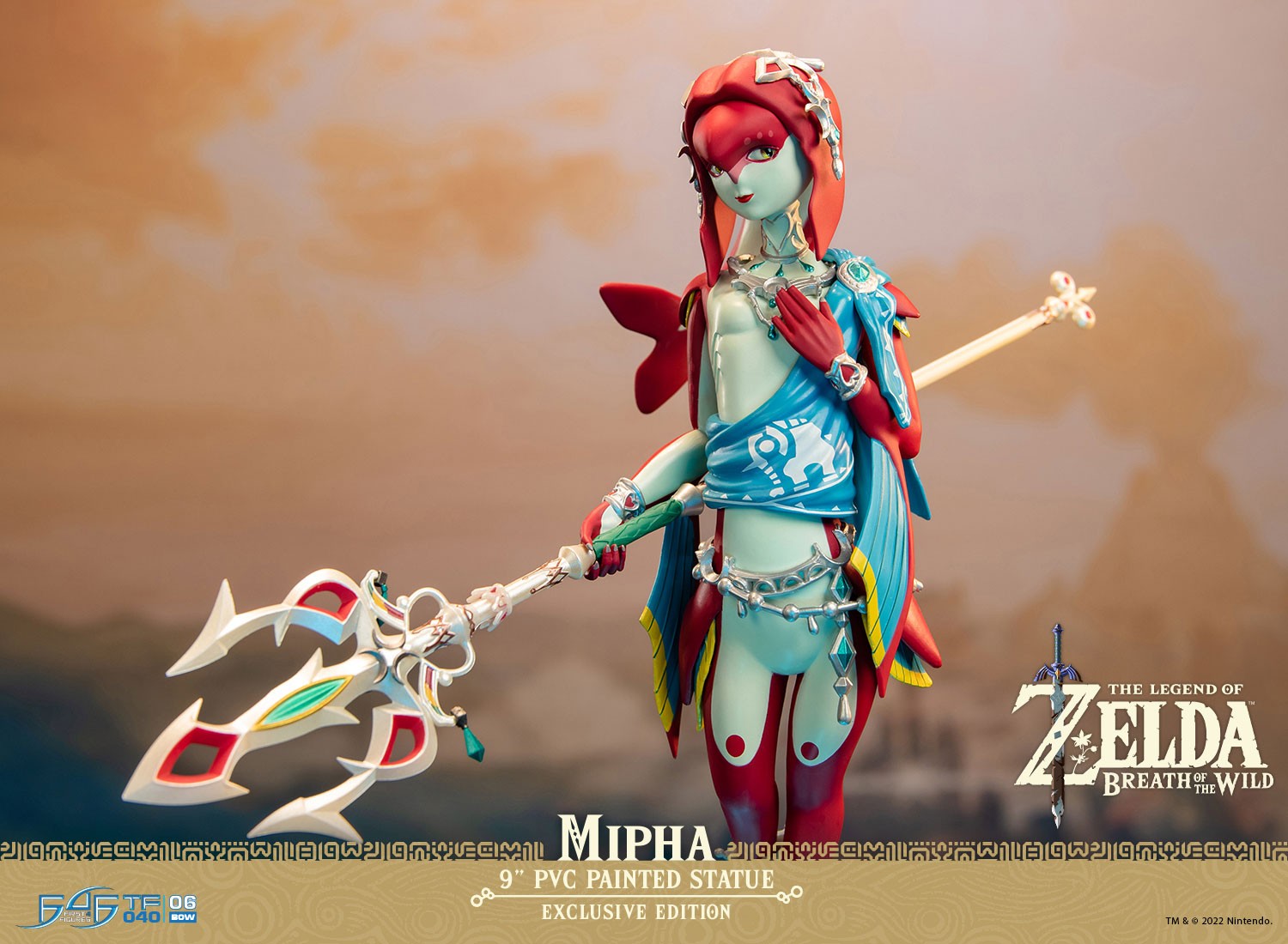 The Legend of Zelda: Breath of the Wild Mipha 9-Inch Statue Collector Edition