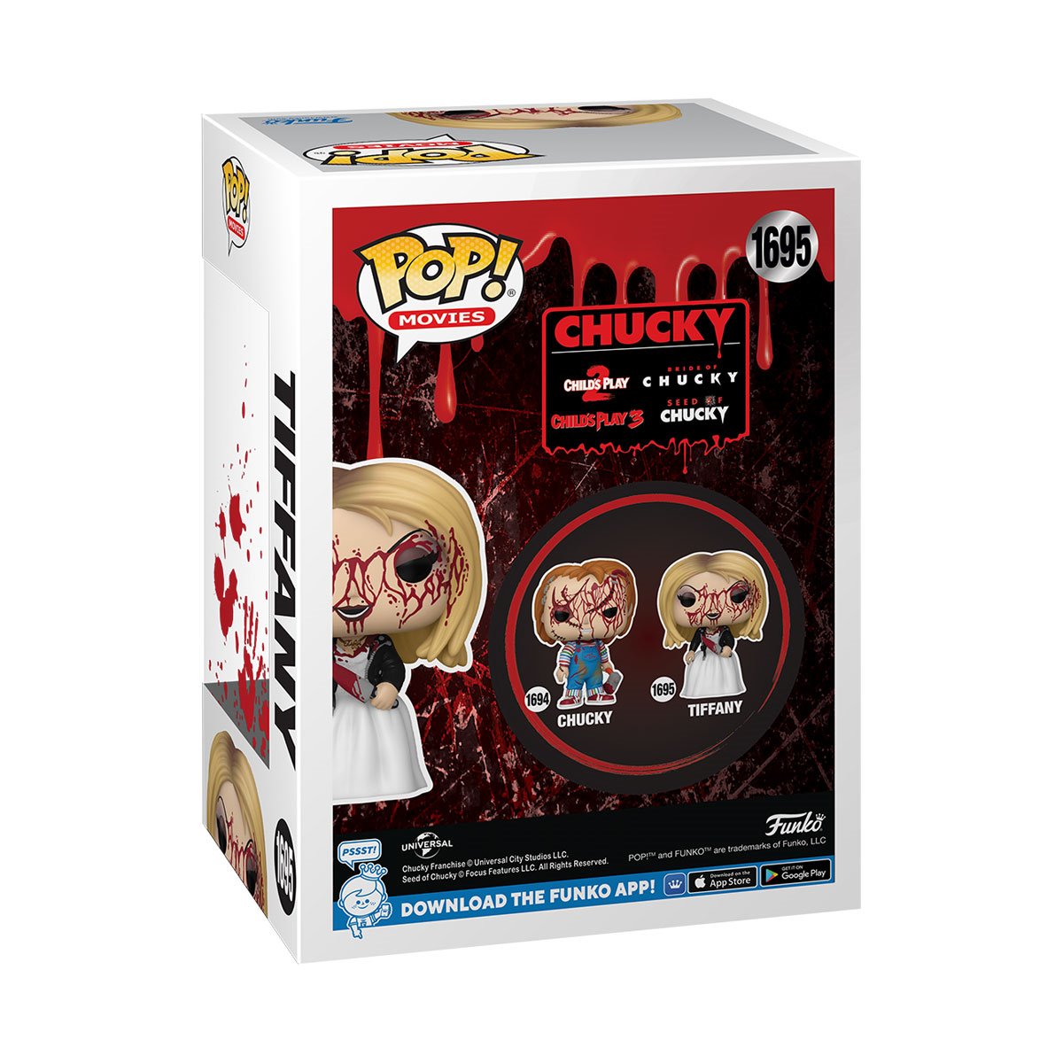 ¡Pop! Chucky 1695 Tiffany Damaged Exclusive Halloween