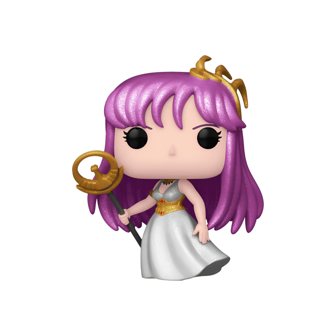 Funko POP! Animation: Saint Seiya Athena (Saori Kido) in Diamond Collection Glitter (AE Exclusive)