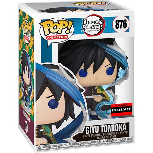 Funko Pop! Demon Slayer Giyu Tomioka Figure - AAA Anime Exclusive