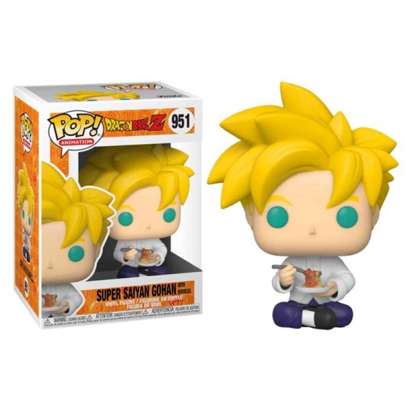 Funko Pop! Dragon Ball Z Super Saiyan Gohan (Eating Noodles) #951