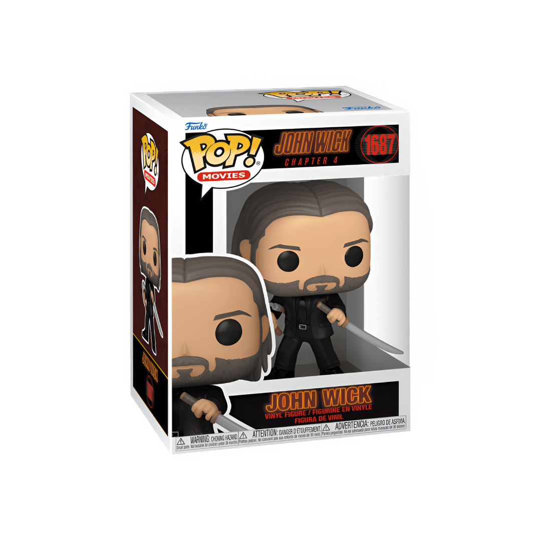 Funko Pop! John Wick with Sword & Nunchucks - John Wick Chapter 4