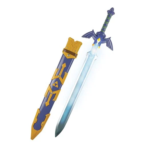 The Legend of Zelda: Tears of the Kingdom Link Light-Up Master Sword Roleplay Accessory