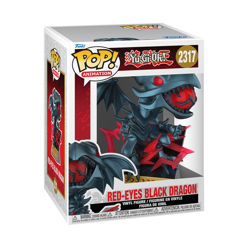  Funko POP! Premium: Yu-Gi-Oh! - Red-Eyes Black Dragon Dragon (Card)