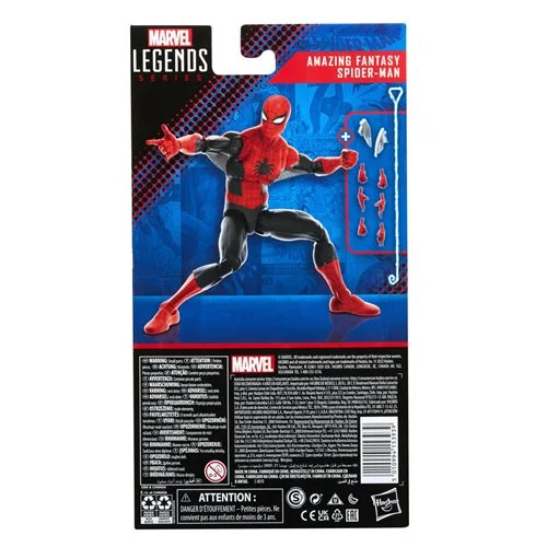 Spider-Man Marvel Legends 60th Anniversary Amazing Fantasy Spider-Man