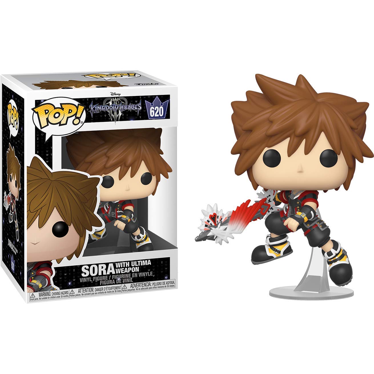 Funko Pop! Kingdom Hearts 3 - Sora with Ultima Weapon #620