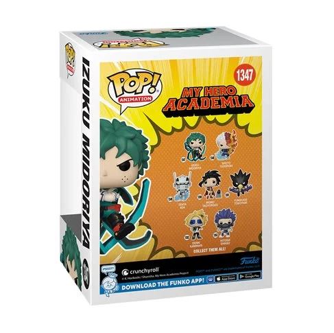 Funko Pop! My Hero Academia Izuku Midoriya (Black Whip)  #1347