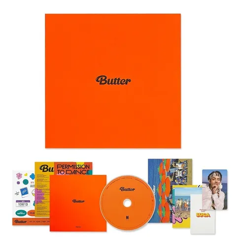 Álbum BTS - [ BUTTER ] PHEACHES Ver. CD-R Photobook