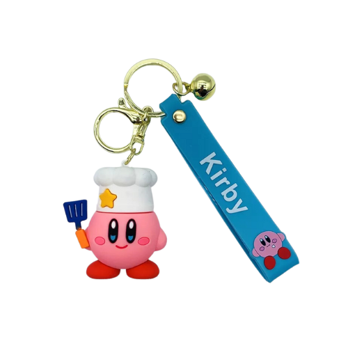 Llavero de Goma - Kirby Chef