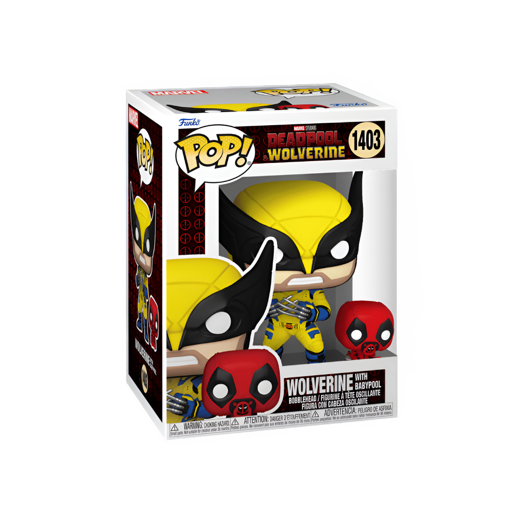 Funko Pop! Wolverine con Babypool - Deadpool & Wolverine