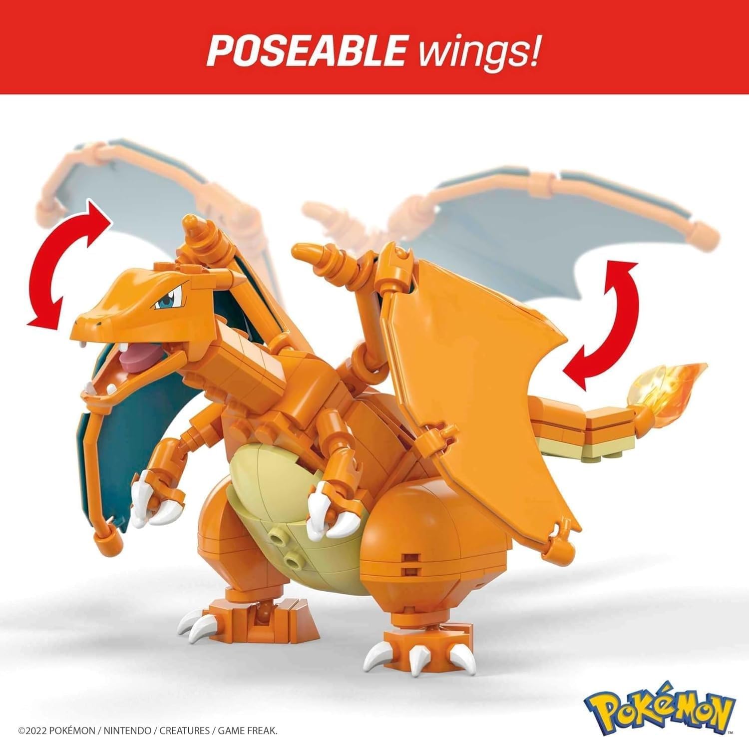 MEGA Pokémon- Charizard 222 piezas