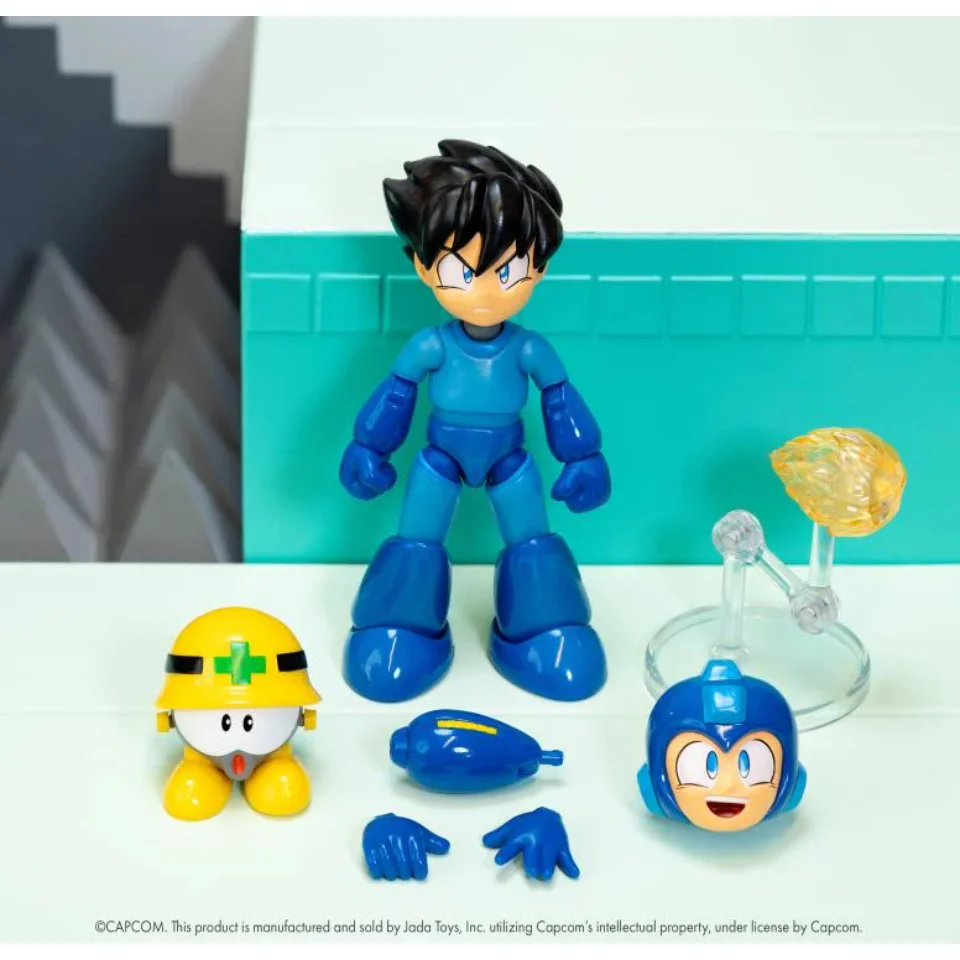 Mega Man Deluxe 1/12 Scale Action Figure Jada Toys