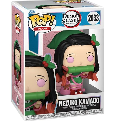 Funko Pop Plus! Demon Slayer Nezuko Kamado (Holiday)