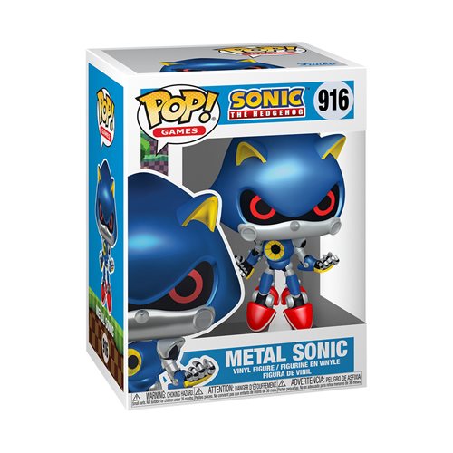 Funko Pop! Sonic the Hedgehog Metal Sonic Vinyl Figure #916