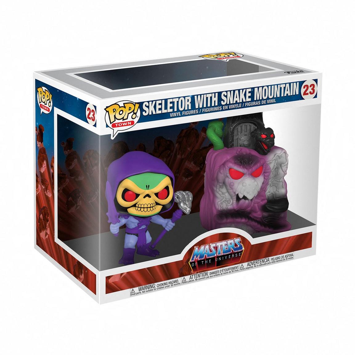 Funko Pop! Town - Masters of the Universe - Skeletor with Snake Mountain #23