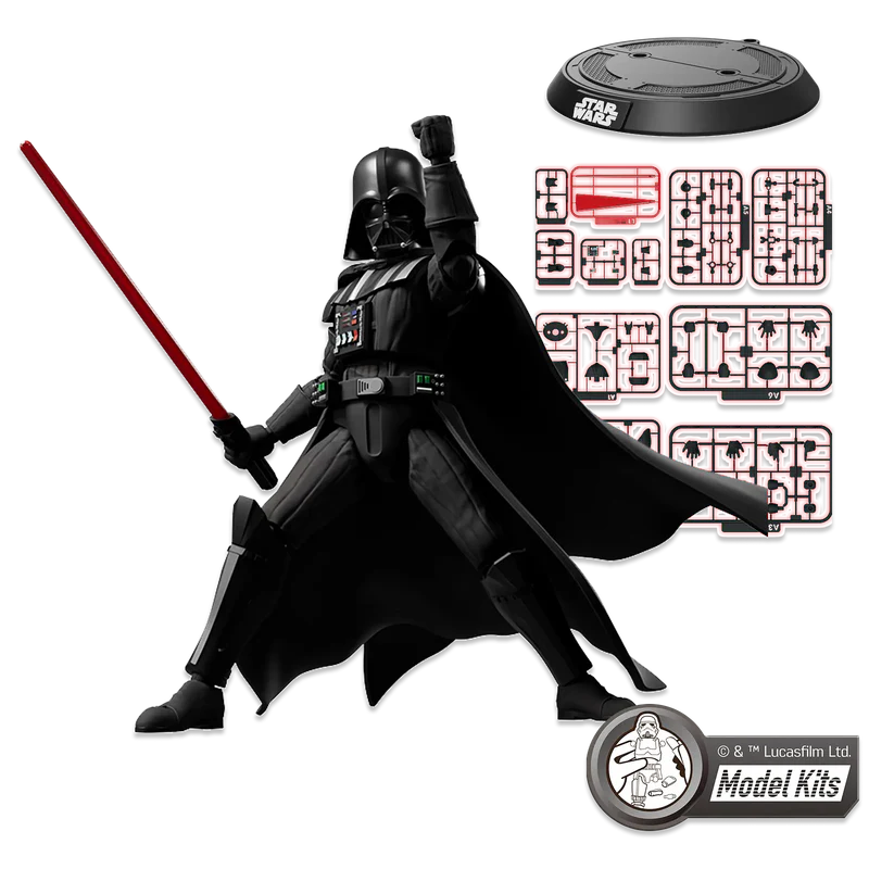 Star Wars: The Empire Strikes Back™ Champion Class 01 Darth Vader Model Kits | Blokees