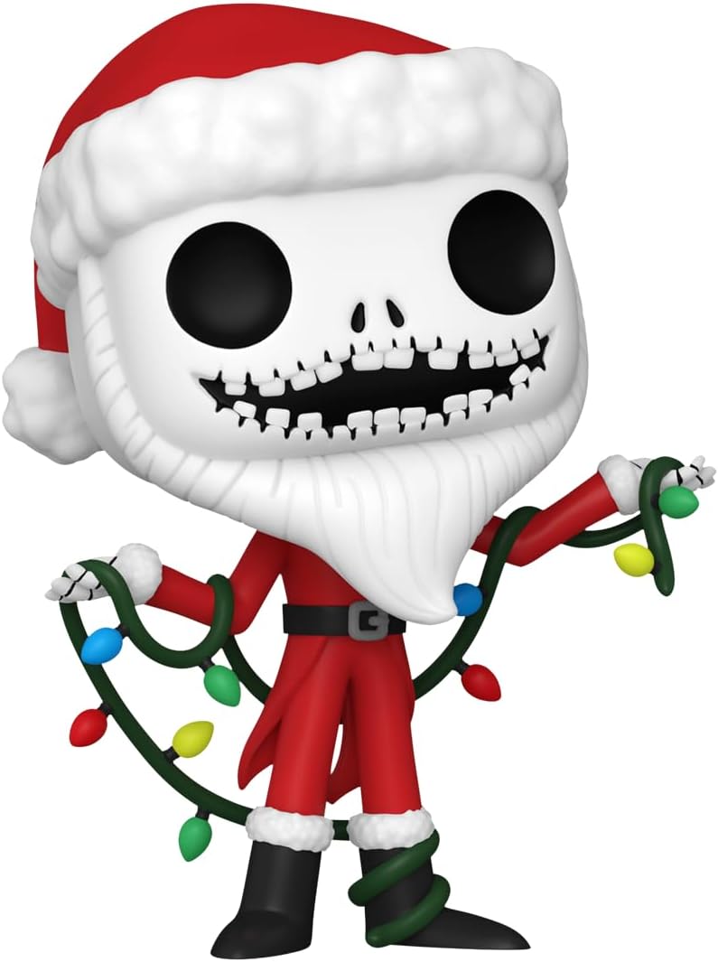 Funko Pop! The Nightmare Before Christmas Santa Jack GITD, Amazon Exclusive