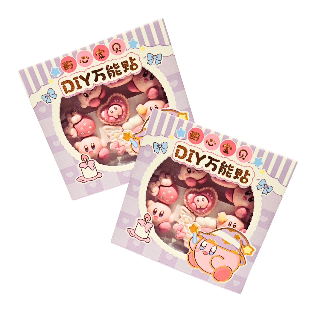 Stickers 3D kirby pack