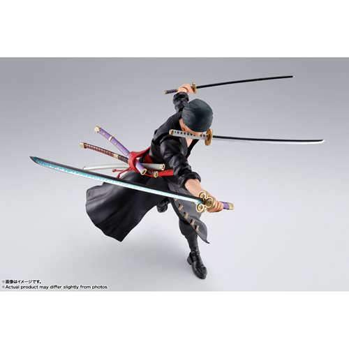 One Piece Roronoa Zoro The Raid on Onigashima S.H.Figuarts Action Figure