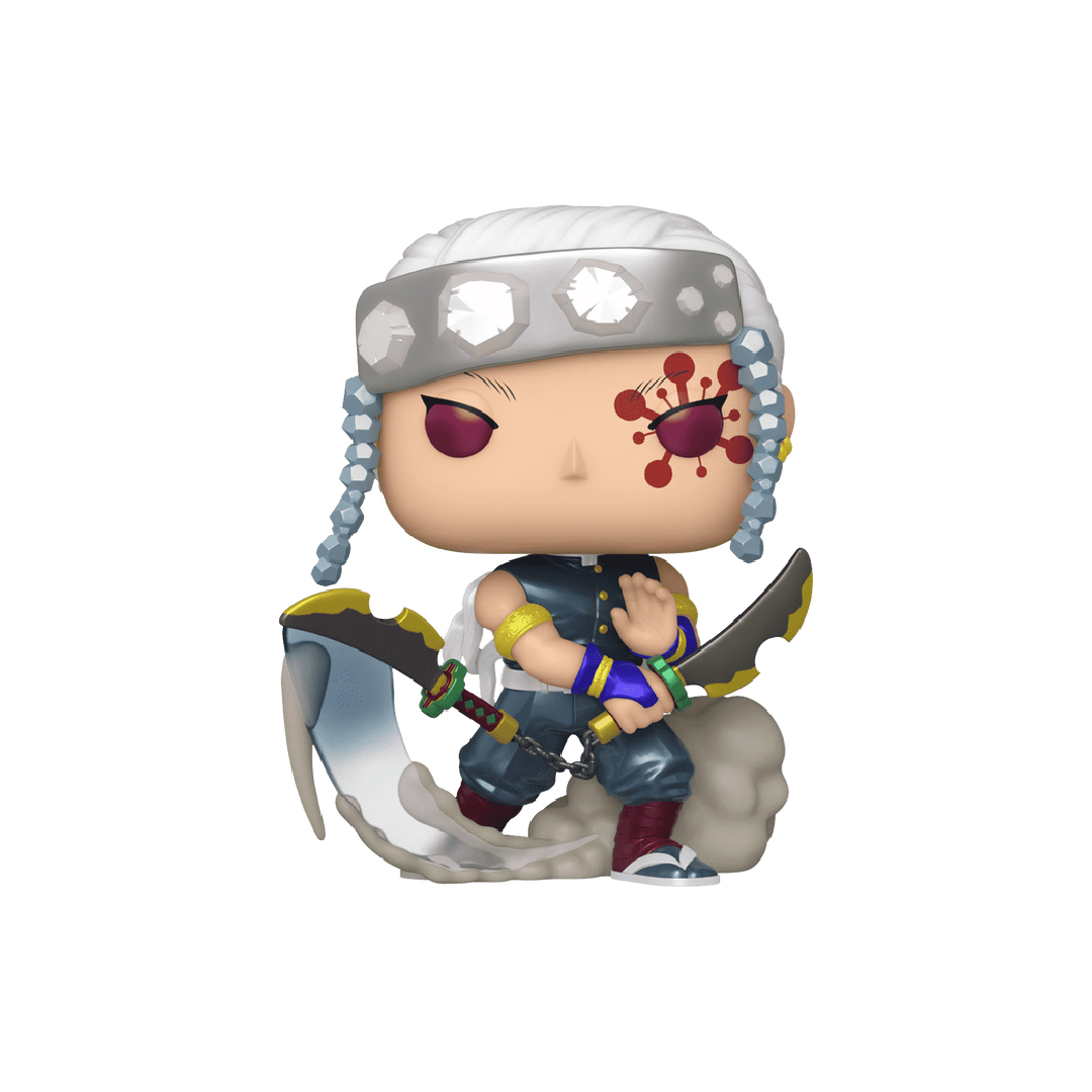 Funko Pop! Tengen Uzui with Nichirin Cleavers - Demon Slayer