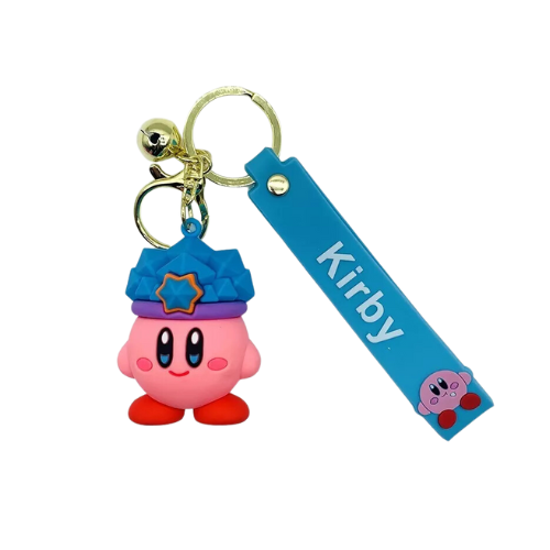 Llavero de Goma - Kirby Hielo