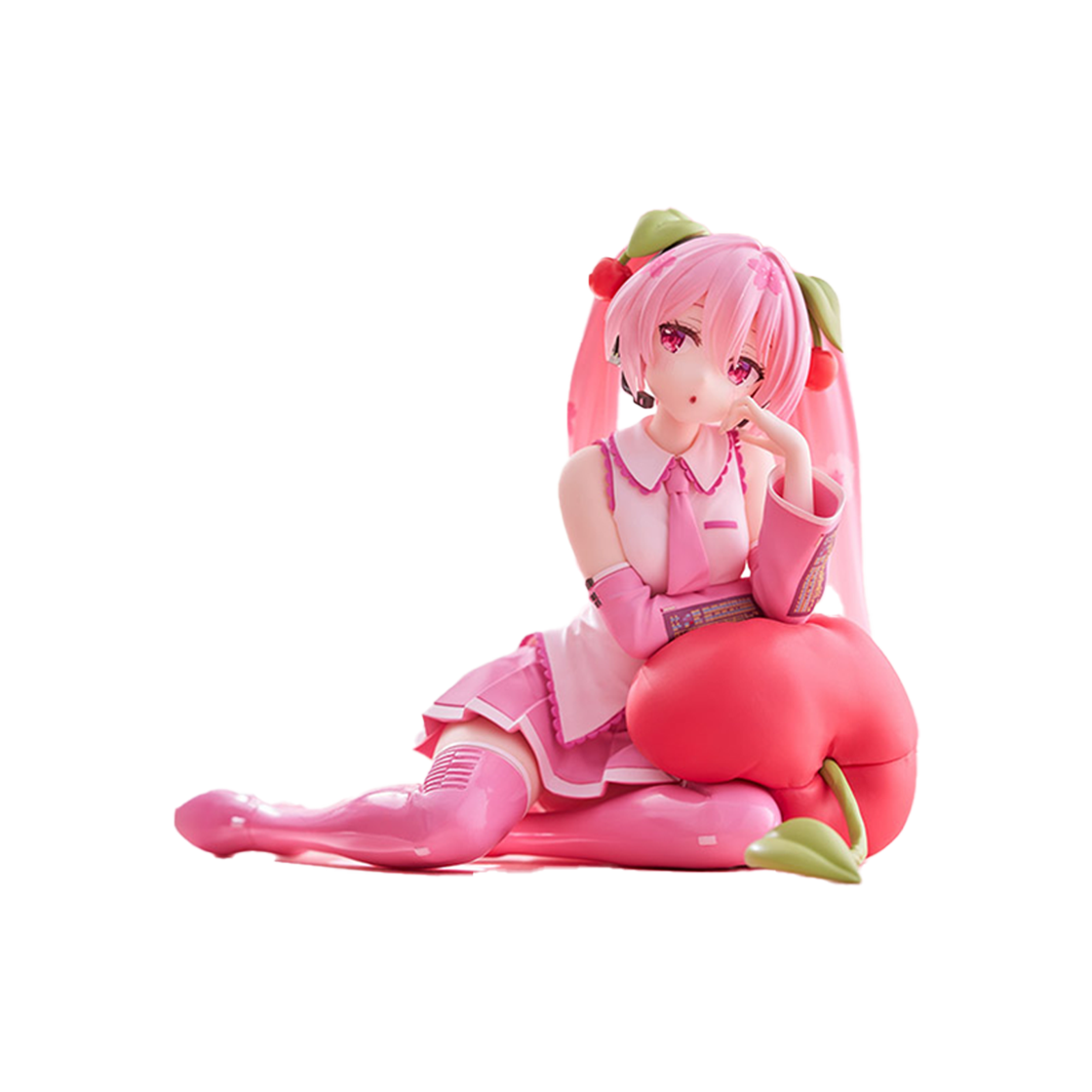 Desktop Cute figure sakura miku cherry cushion ver