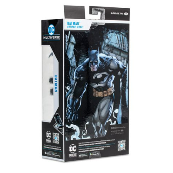 DC Multiverse Wave 14 Batman 7-Inch Scale Action - Batman Hush Black and Gray