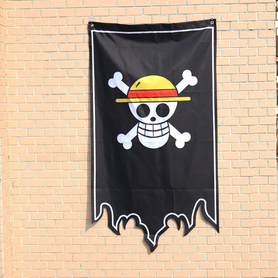 Bandera Sombrero de Paja