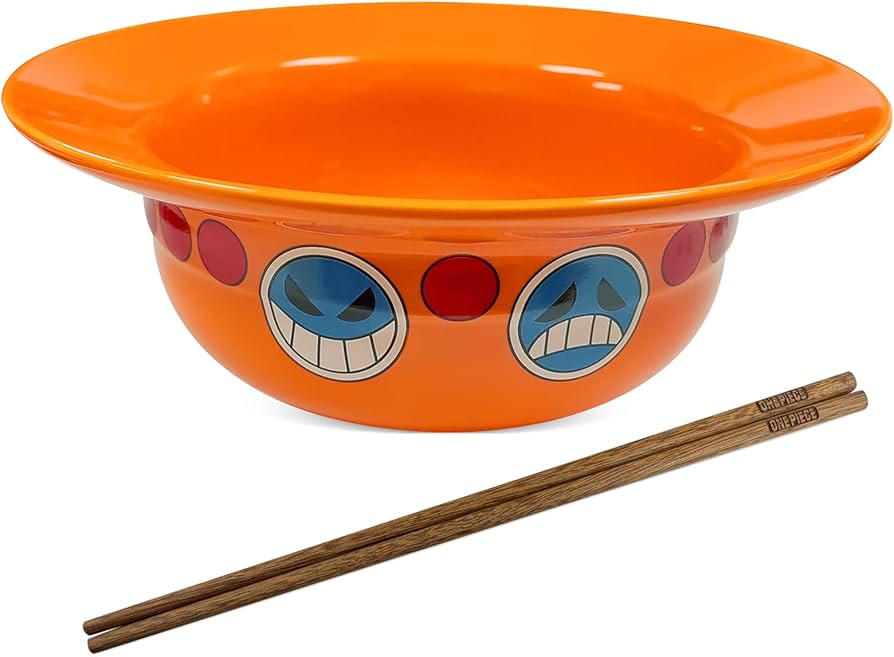 Anime One Piece Ramen Bowl 