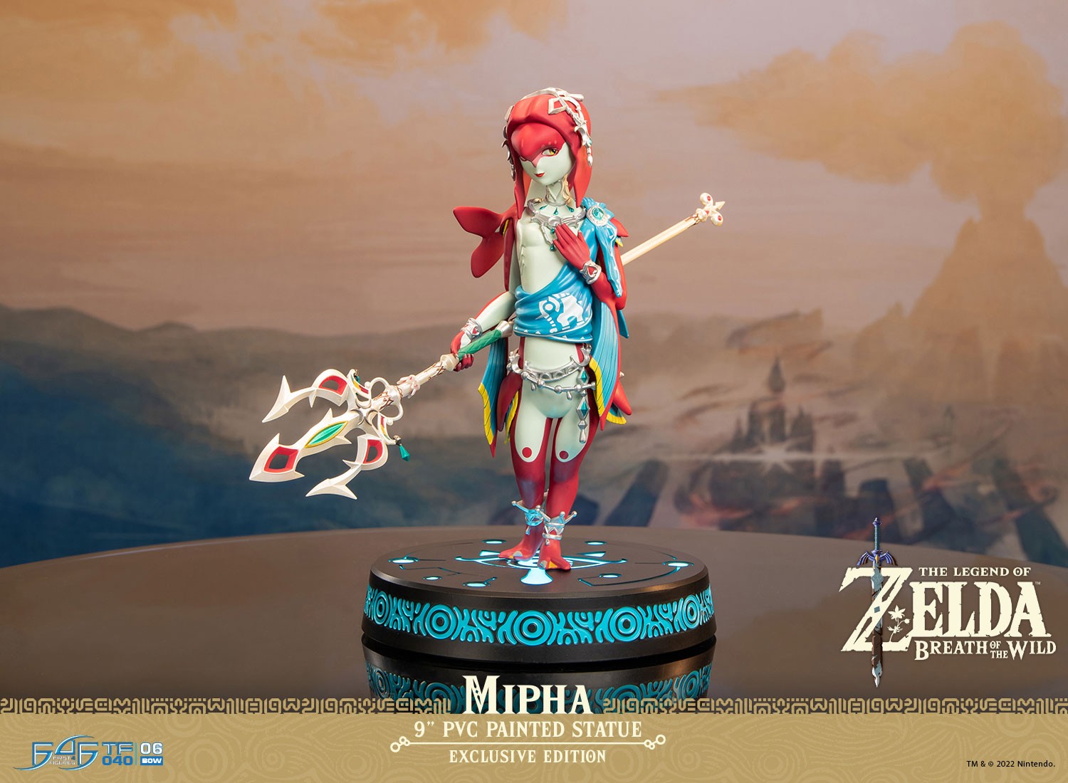 The Legend of Zelda: Breath of the Wild Mipha 9-Inch Statue Collector Edition