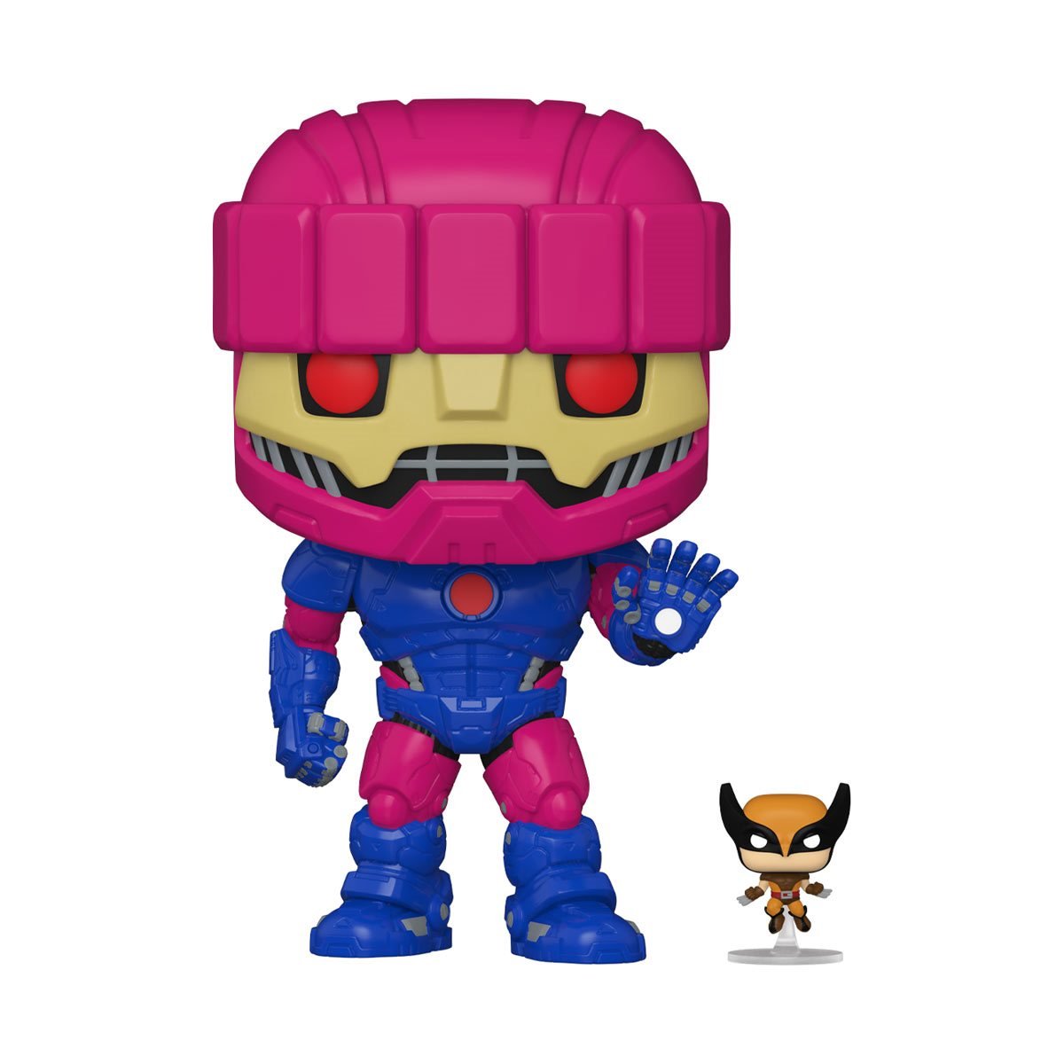 Funko pop! X-Men Sentinel with Wolverine Jumbo 10-Inch #1054 - Previews Exclusive