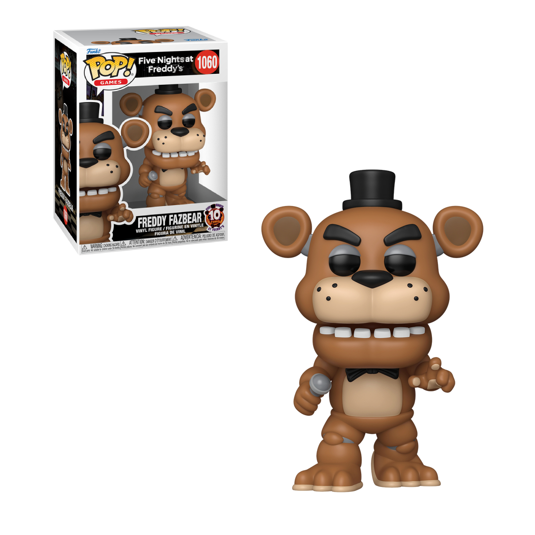 Funko Pop! Freddy Fazbear (10th Anniversary) - Five Nights at Freddy's