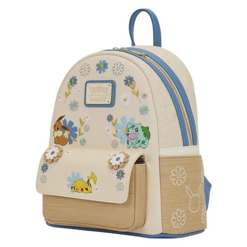 Mini mochila floral de Pokémon Mochilas Loungefly de Pokémon