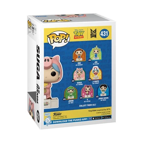 Funko Pop! Toy Story x TinyTAN BTS Suga as Hamm