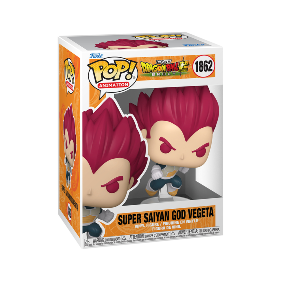 Funko Pop! Super Saiyan God Vegeta (Punching) - Dragon Ball Super: Broly