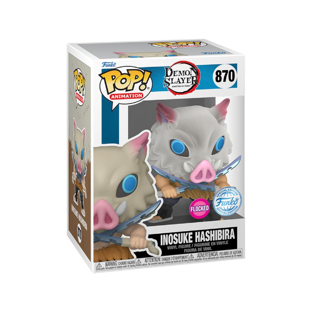 Funko pop! Inosuke Demon Slayer Flocked 