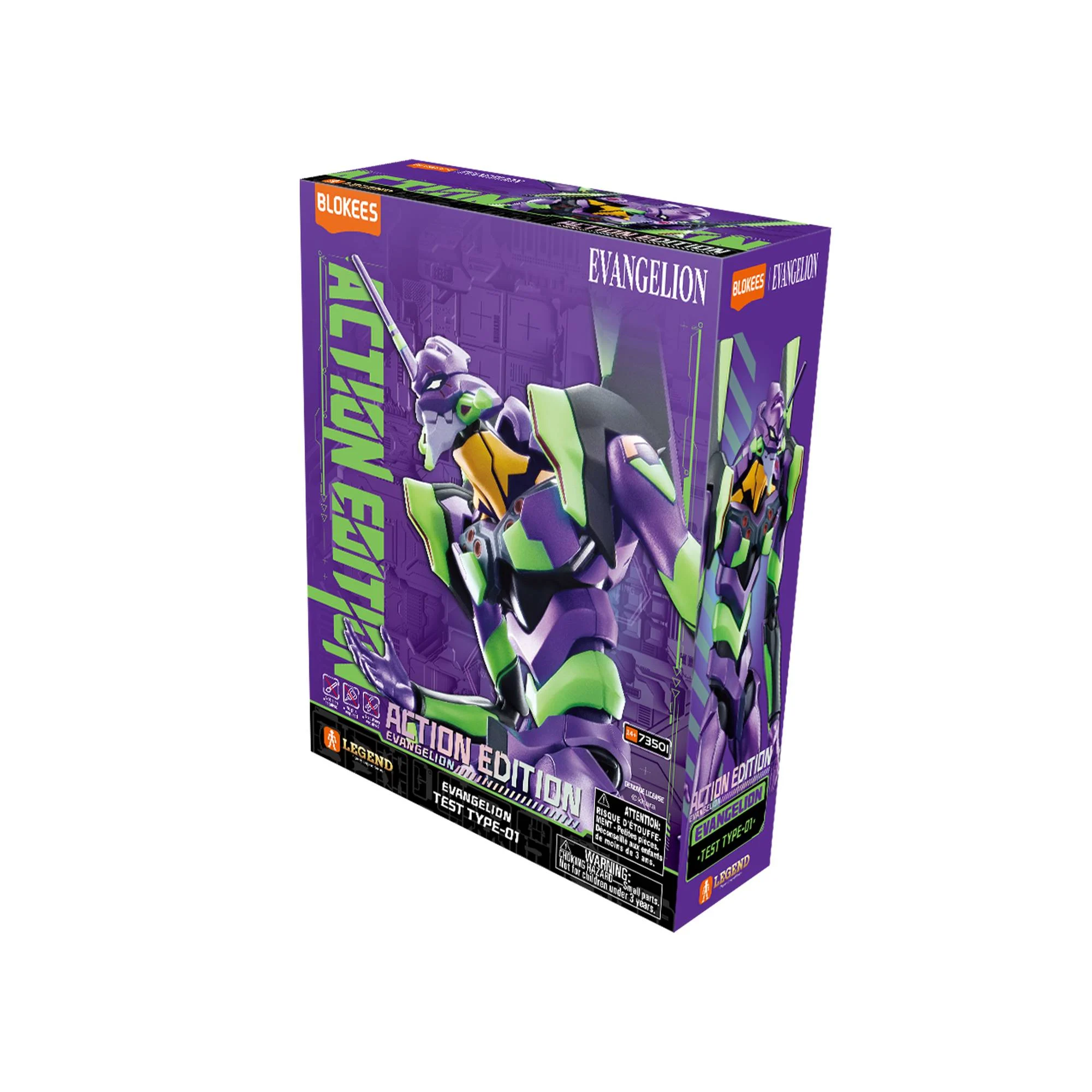 BLOKEES - Edición Ultra Acción - Edición Legado - Evangelion Unidad 01 