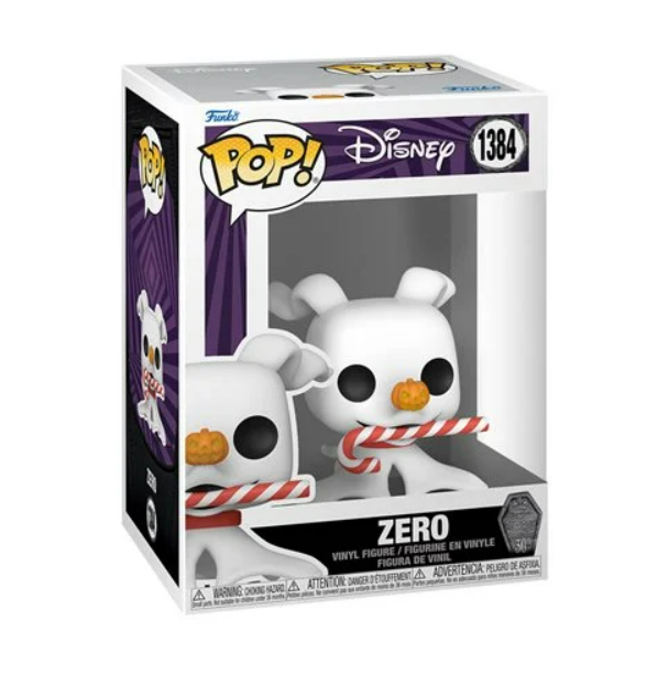 Funko Pop! The Nightmare Before Christmas 30th Anniversary Zero with Candy Cane #1384