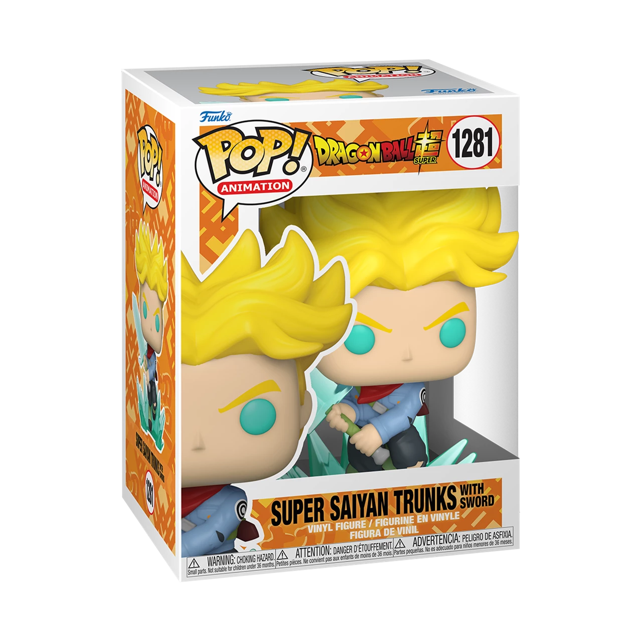 Funko Pop! Dragon Ball Super - Trunks Super Saiyan with sword #1281