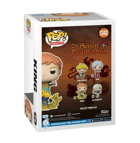 Funko Pop! Seven Deadly Sins King #1342