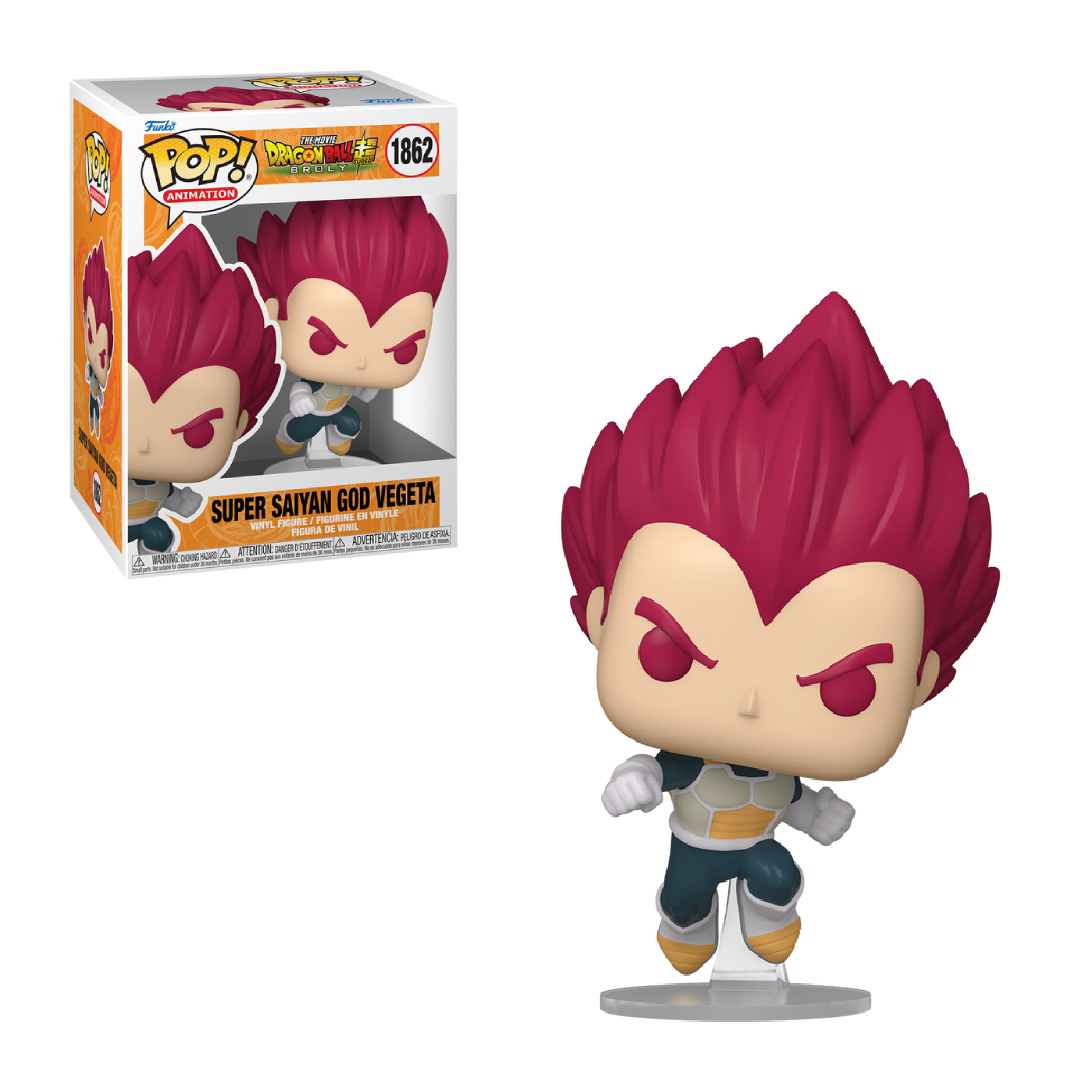 Funko Pop! Super Saiyan God Vegeta (Punching) - Dragon Ball Super: Broly