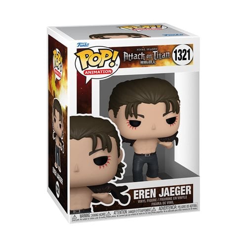 Funko Pop! Attack on Titan Eren Jeager Vinyl Figure #1321