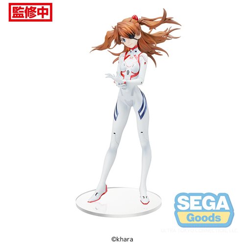 Evangelion: 3.0+1.0 Thrice Upon a Time Asuka Shikinami Langley Last Mission Super Premium Statue