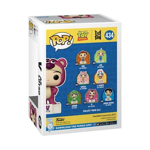 Pop! Vinyl Toy Story x TinyTAN BTS V as Lotso Funko Pop!