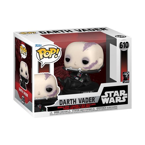 Funko Pop! Star Wars: Return of the Jedi 40th Anniversary - Darth Vader (unmasked) #610