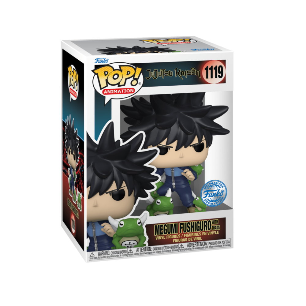 Funko Pop! Jujutsu Kaisen - Megumi Fushiguro with Toads #1119