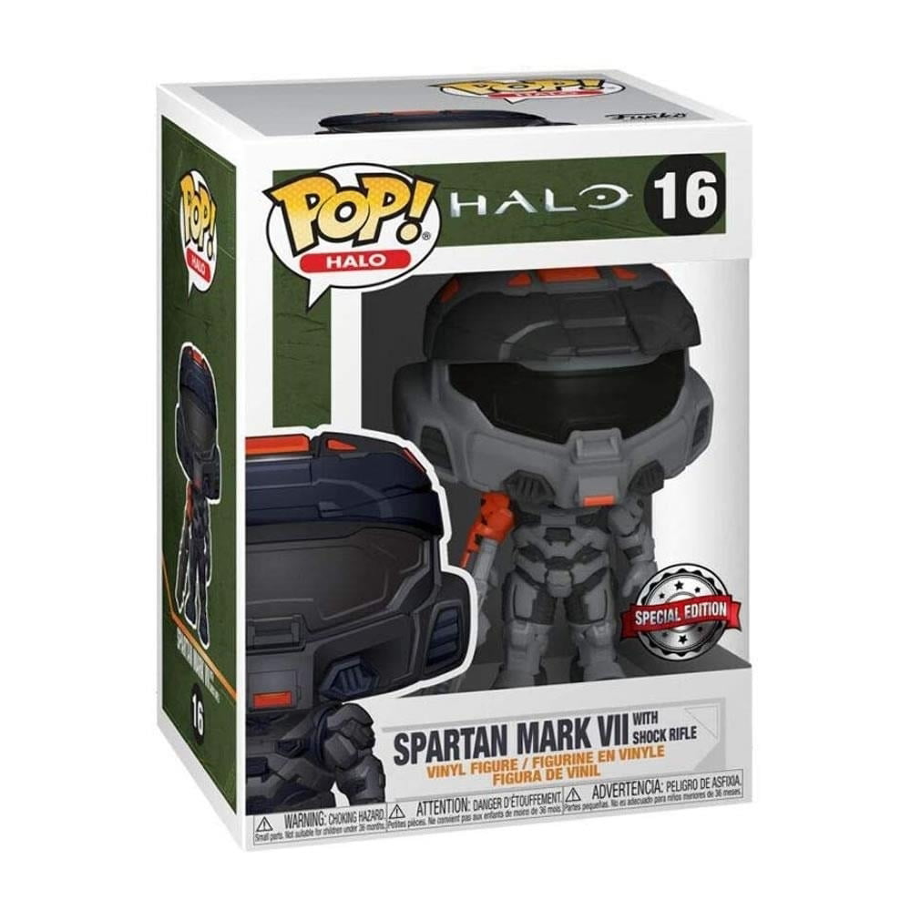 Funko POP! Spartan Mark VII With Shock Rifle Halo # 16 Exclusive