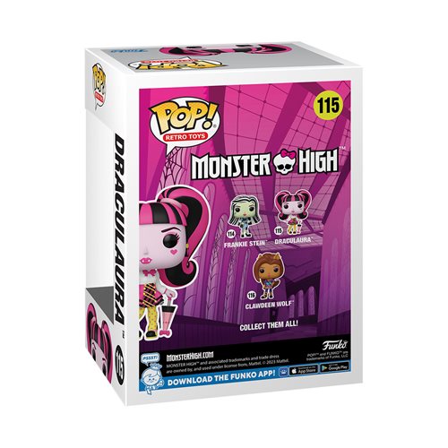 Funko Pop! Monster High Draculaura Vinyl Figure #115