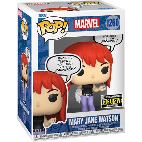 Funko Pop! Marvel - Spider-Man - Mary Jane Watson #1260 - Entertainment Earth Exclusive